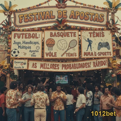 Festival de apostas com diversas opções de jogos na 1012bet