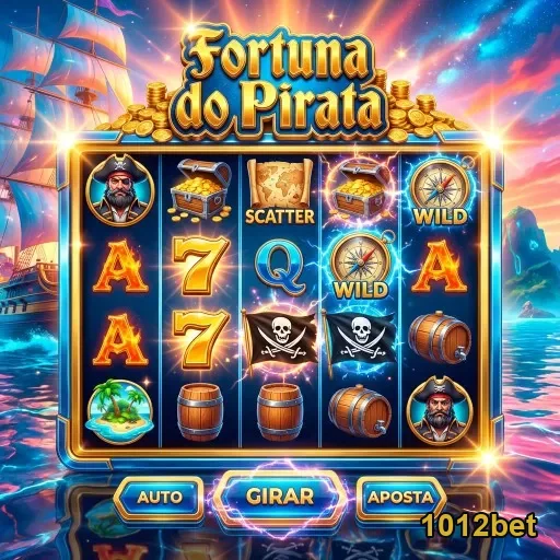 Slot do jogo Fortuna do Pirata disponível na 1012bet.