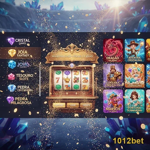Interface da 1012bet com jogo de slots e opções de bônus.