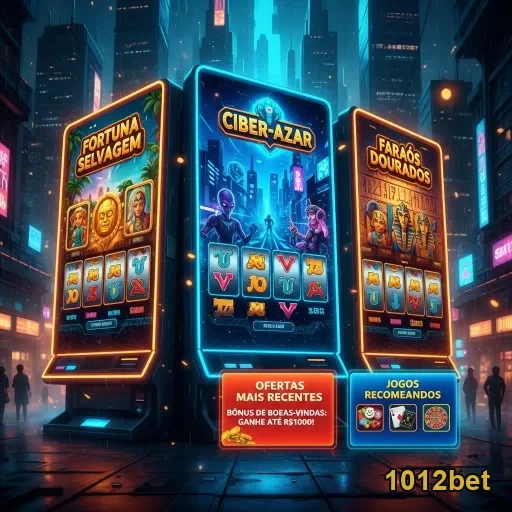 Interface de jogos VIP na plataforma 1012bet com opções visuais.