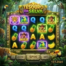 Caça-níqueis 'Tesouro da Selva' disponível na 1012bet.